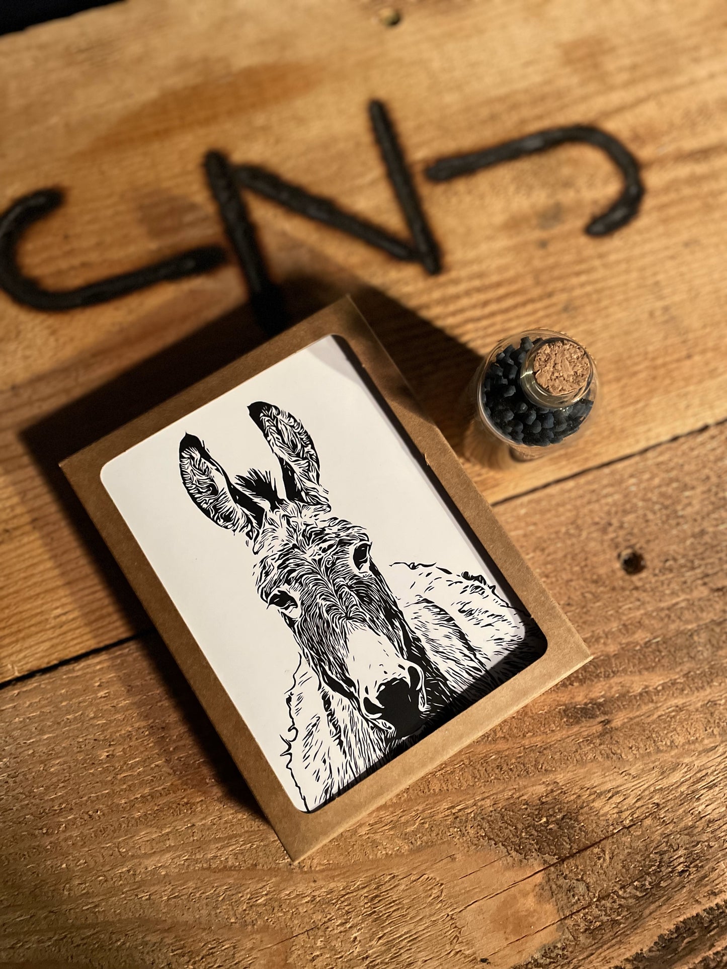 Sally Mule Notecards