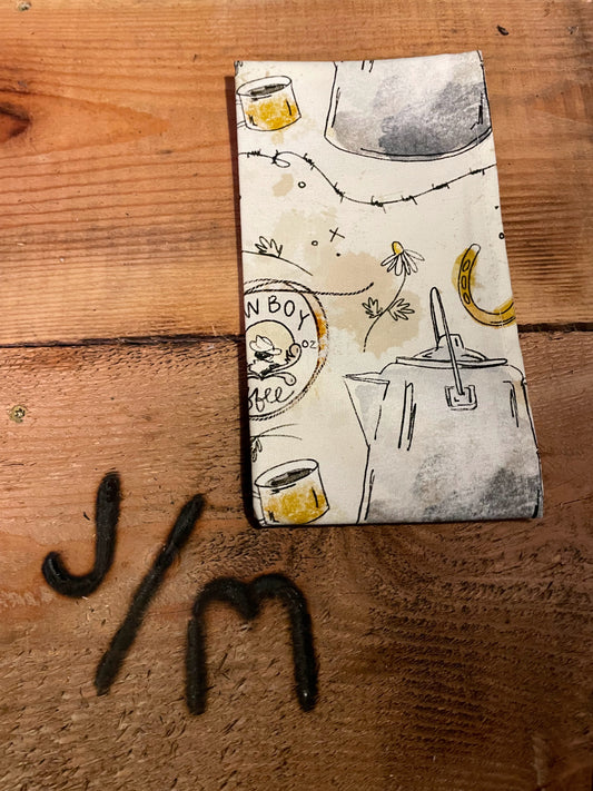 Cowboy Coffee Hand Towel