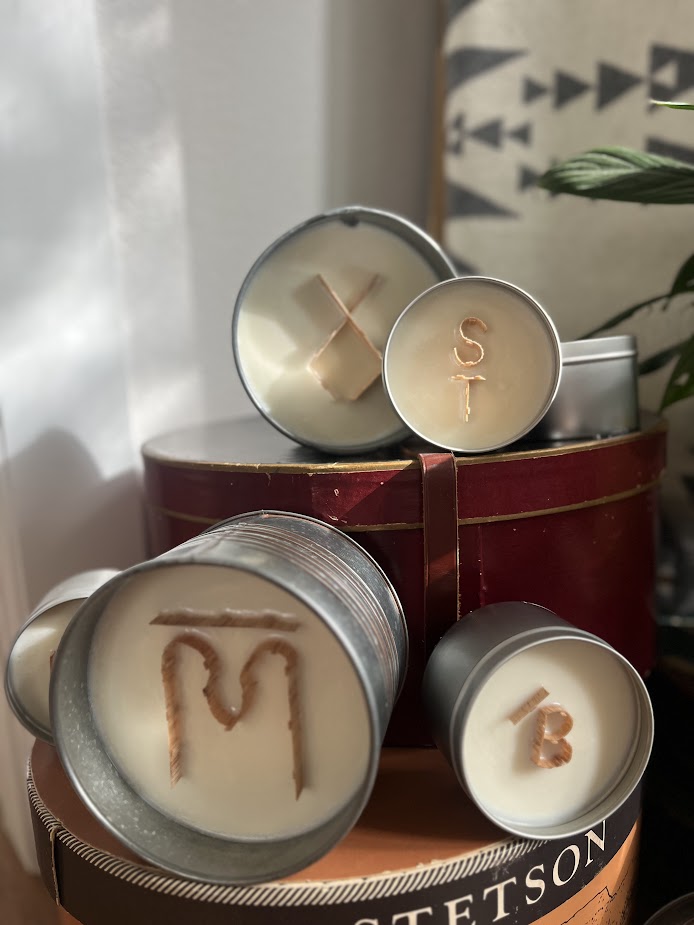 Small Custom Wick Candle